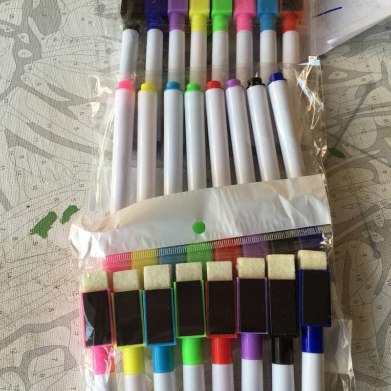 Buy 8 Colors Whiteboard Marker Odorfree Nontoxic Marker Pens at