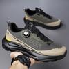 New Autumn Casual Youth Thick-soled Breathable Shock-free Lace-up Black Sports Running Shoes