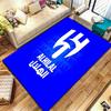 Tappeto Al-Hilal Saudi FC per Soggiorno Camera da Letto Casa Decorazione Divano, Tappetino Antiscivolo per Giochi Bambini