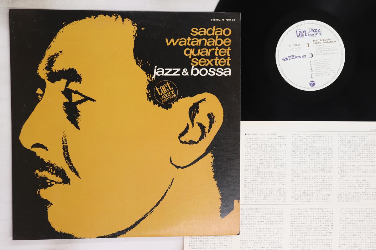 

LP Record SADAO WATANABE - Jazz & Bossa YS7504CT TAKT JAZZ SERIE 1977 Japan Jazz Used