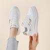 36-42 Women Sneakers Women's PU Leather Sneakers Sports Shoes Flats