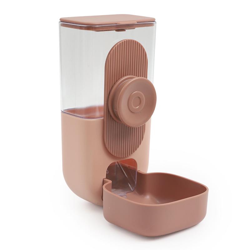 Automatische Tierwasserflasche mit Aufhängung & Katzennapf Set