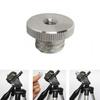 1/4'' To 5/8" Screw Adapter for 1/4'' Thread Lasers Level Rangefinder Tripod Stand 5/8" Adapter Sliver for Tripod Camera
