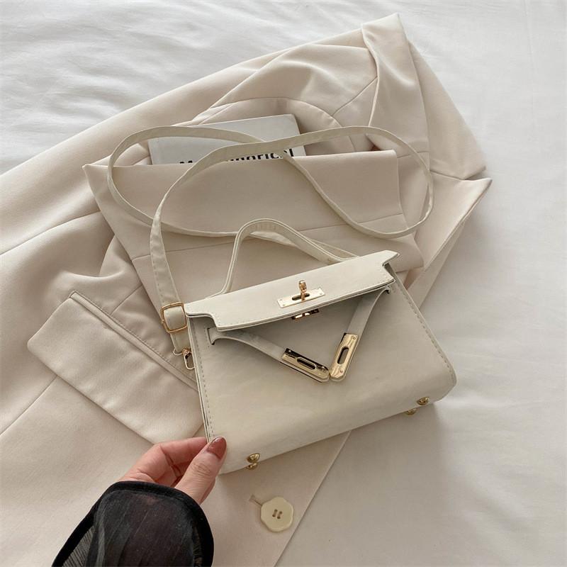 2024 Fashionable Casual Small Square Bag Stylish Handbag With Simple Aesthetic Appeal