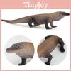 Komodowaran-Statikmodell für Bildungszwecke, Geschenk für Naturliebhaber