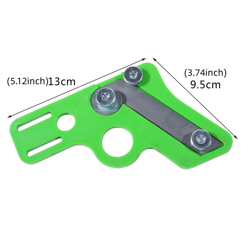 Cuțit pentru tuns margini, tablă de vopsea nouă, artefact pentru prelucrarea lemnului, racletă manuală pentru margini, bandă din PVC, placă de gips, unelte de mână pentru răzuit