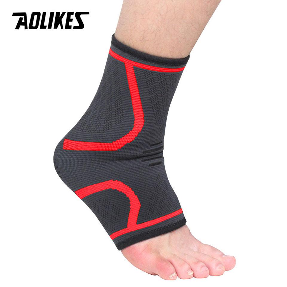 Aolikes 1Pcs Ankle Brace For Women & Men,Ankle Support Sleeve & Ankle Wrap - Compression Ankle Brace For Sprained Ankle