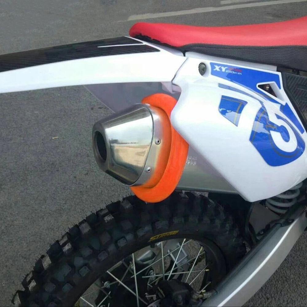 Dirt Bike Exhaust Protector Cover Exhaust Guard Motorcycle Exhaust Protector Motorcycle Heat Shield