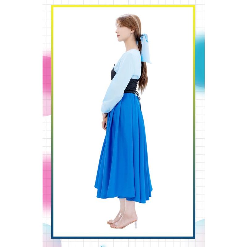 The Little Mermaid Ariel Cosplay Dress, Adult Anime Stage Performance Costume
