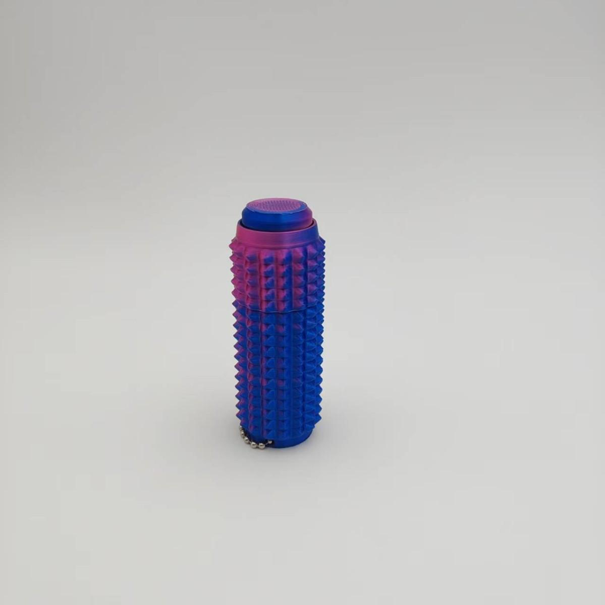 

Spiky Gradient Rotating Fidget Stick Tactile Stress Relief Gadget Portable Pocket Adult Anti-Anxiety EDC Relax Holiday Gift