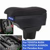 For TOYOT ARUSH Armrest Box For Perodua Aruz For 2019 AVANZA Armrest Box Retrofit Central Storage Box Car Accessories
