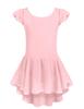 [Arshiner] Ballet Leotard for Children, Fluffy Ruffled Sleeves, Cotton Fabric,