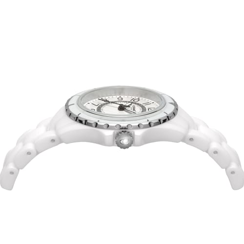 Coach Watch PRESTON Black Dial Quartz Daily Waterproof Mineral Glass 33mm Ceramic 14503462 Women's White