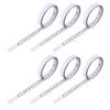 6pcs Backed Adhesive Flexible Tape Measure 1m/2m Tape Measure Measure Tool for Home Crafts Office Measuring Ruler