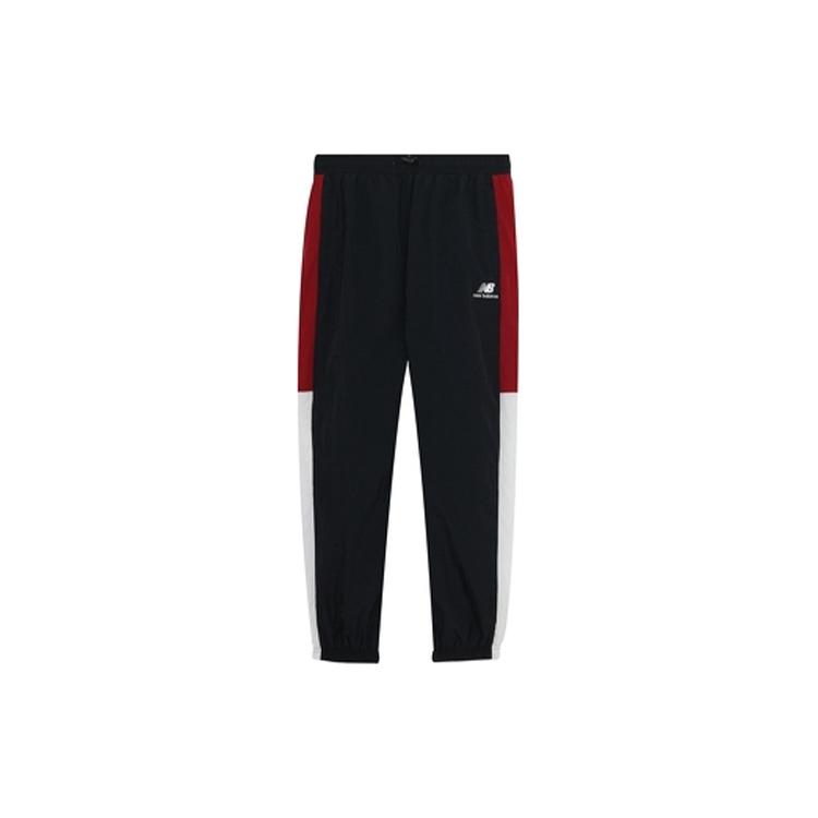 New Balance Sports Pants Men s Black Red Moderate NTA33011-BUR XXL