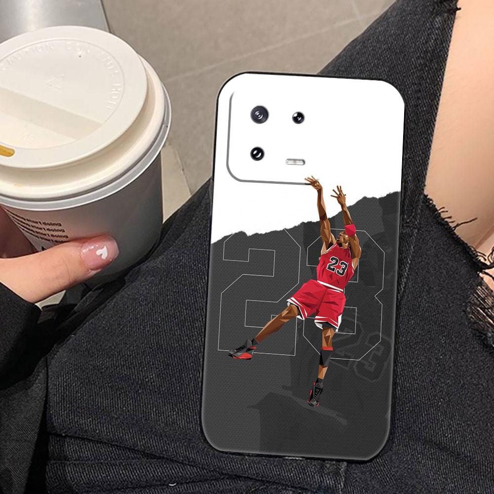 Basketball Number 23 Cover Phone Case For Xiaomi 15 15T 14 14T 13 12T 11 11T POCO F8 F7 F6 F5 X7 X5 M6 M7 PRO Ultra DIY Case