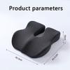 Car Seat Booster for Adults Truck Driver Seat Cushion Orthopedic Seat Cushion Memory Foam Chair Cushion, Office Chair Cushions, 17.12x16.73x3.93in