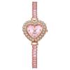 Women's Rhinestone Bracelet Quartz Watch - Stylish, Casual, Pull-out Design