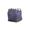 Canvas Chinese Style Handbag Cloud Square Flower Wrist Bag Elegant Tea Set Storage Bag  Streetwear