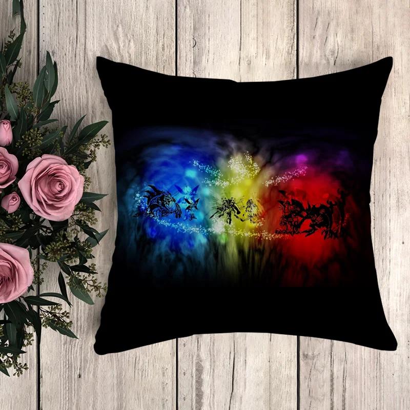 Pillow Digimon Decorative Pillowcase Decor Cushion Cover Luxury Throw Pillows Sofa Cushions Car Decoration Pilow Cases