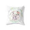 Cute Rabbit Giraffe Animals Children Room Decor Polyester  Cushion Cover Sofa Pillow  Home Decoration Throw Pillowcase