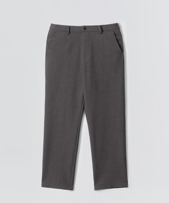 EZIO Hidden Banding Semi-Wide Pants_Grey