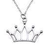 Hammered Horseshoe Pendant Necklace Western Cowboy Lucky Charm 40cm Short Chain