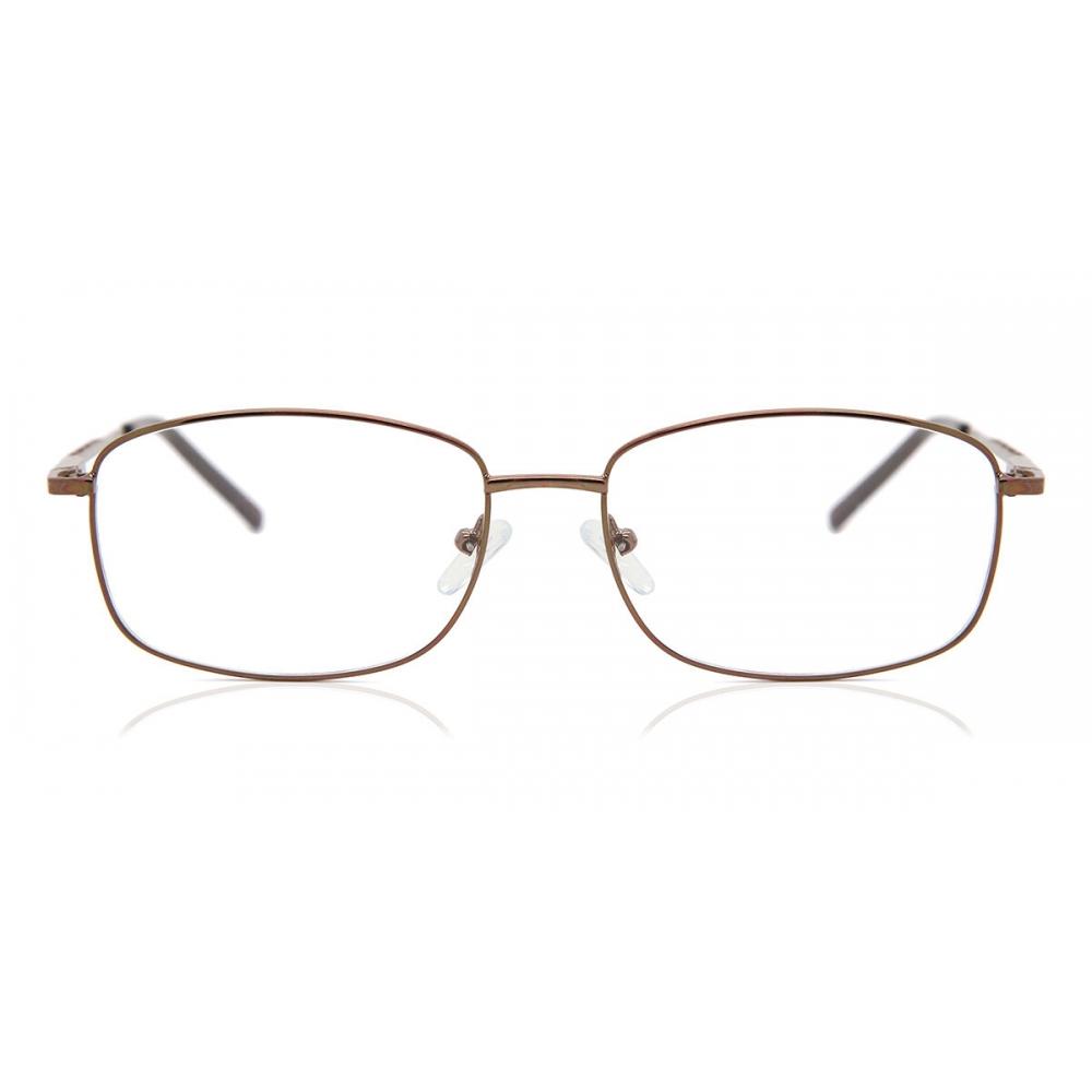 Full Rim Square Brown Smartbuy Collection Erica Asian Fit 638c Fashion Unisex Eyeglasses