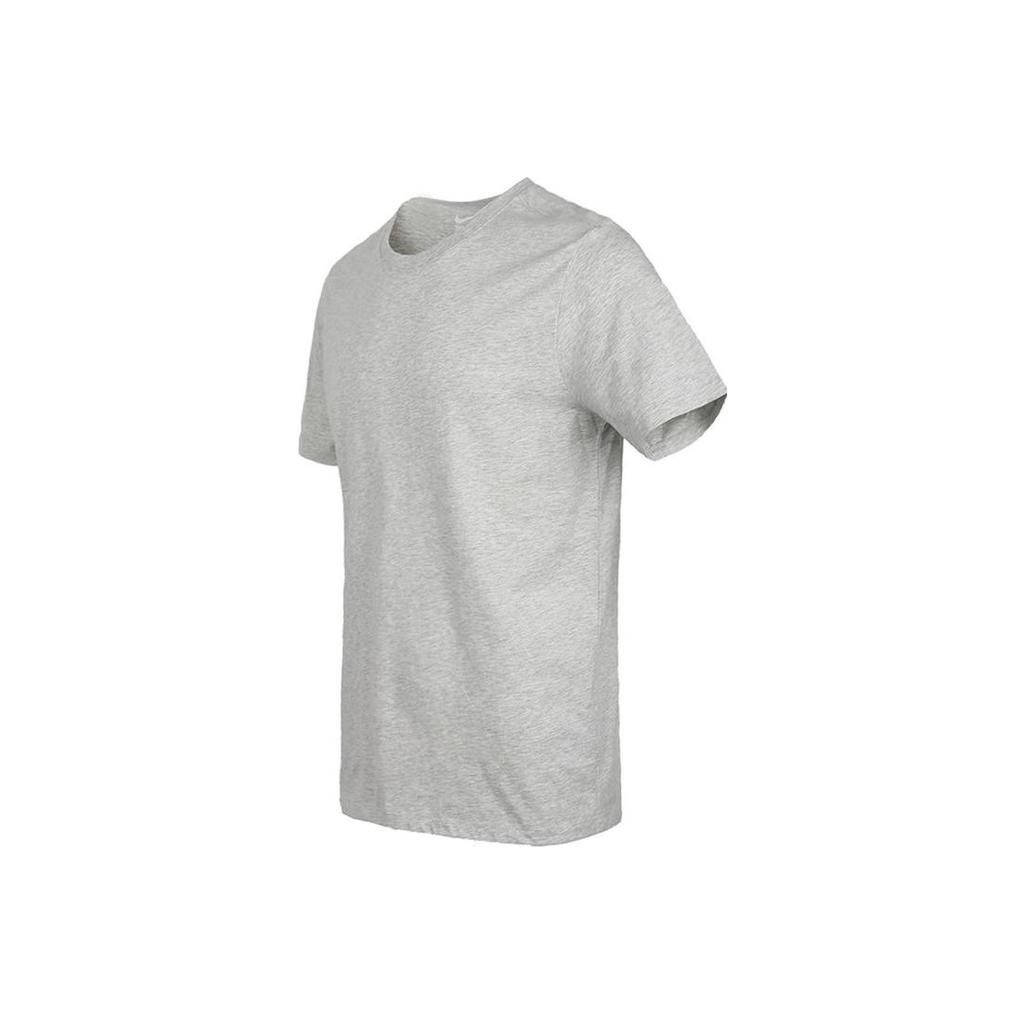 Nike Solid Color Pullover Crew Neck T-Shirt Men Tops Gray 743036-082