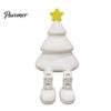 Christmas Tree Ornament Figurine with Articulated Legs, 3D Printed Xmas Statue, Mini Desk Decoration for Home Office Shelf Holiday