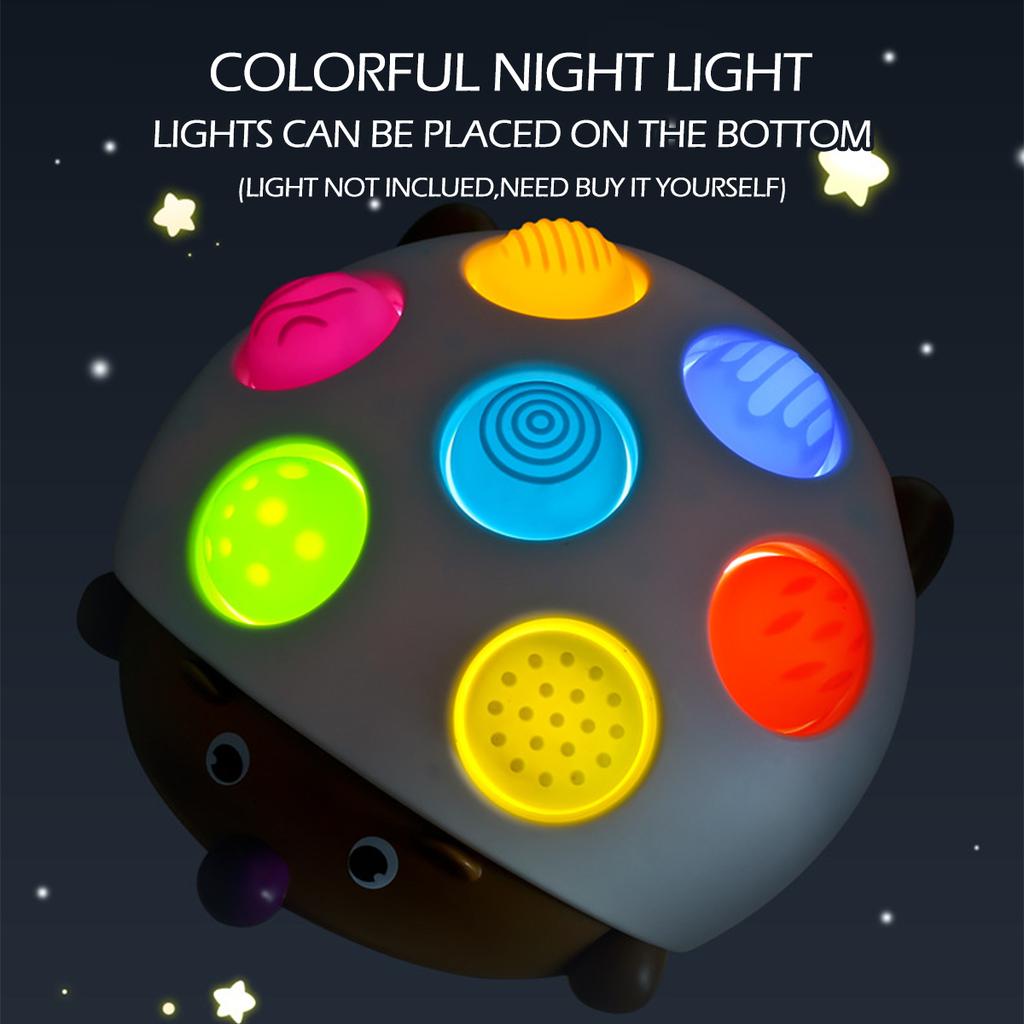 1pcs squeeze Push Pop Toys Kids Finger Press silicone Fidget sensory Toys ForBaby Adults Decompression Toy