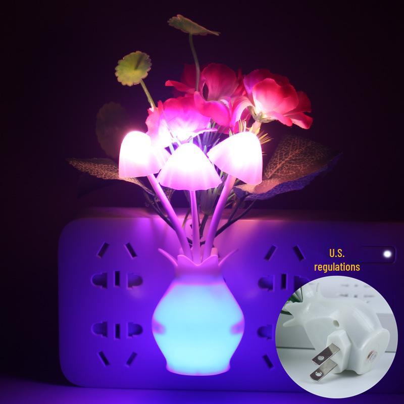 Multi-Color Changing Sensor Vase Night Light (EU/US Standard)