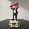 Anime Anya Forger Action Figure 18cm Manga GK Statue Model Ornament Figurine Peripheral Figuras Toys Kawaii Doll Gift for Kids