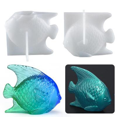 DIY 3D Goldfisch-Ornament Harzform, Silikon Bastelwerkzeug