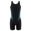 Kids Girls One-piece Sleeveless Round Neck Shorty Wetsuit Swimsuit Swimwear Bathing Suit