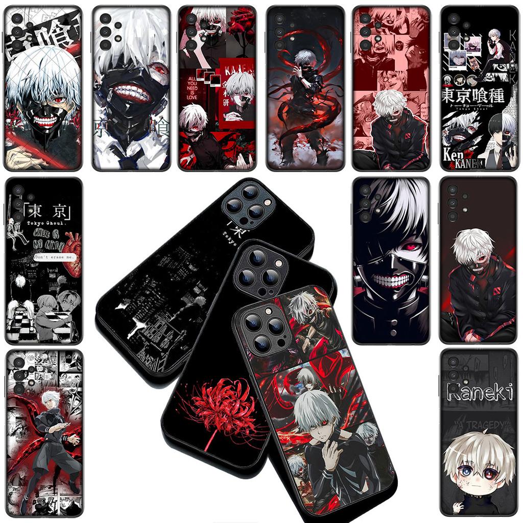 Tokyo Ghoul Ken Kaneki Silicone Cover for Samsung Galaxy S10 Lite S8 S9 Plus A33 A34 A31 70 A71 A72 Note 20 9 8 Coque Phone Case