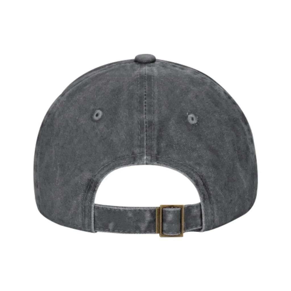 Flamingo Floral Print Baseball Cap Cotton Vintage Adjustable Casual Hat for Adults