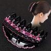Fixing Ladies Hair Crystal Hair Clip Acrylic Hendbands Fashion Hairpin  Women Girls