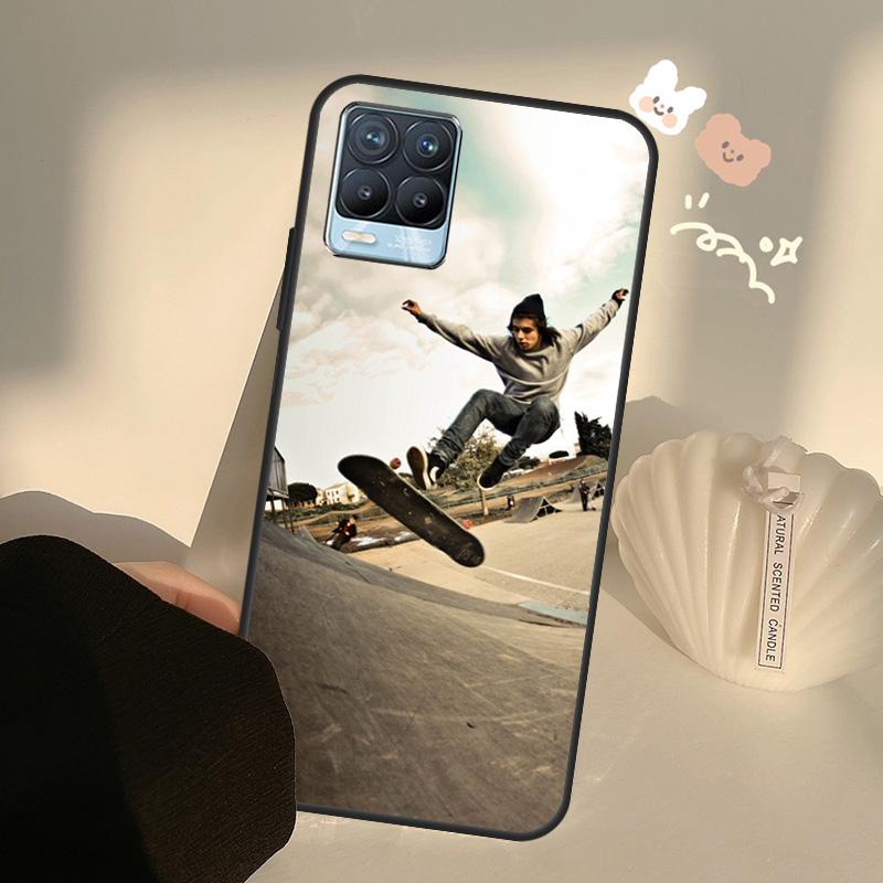 Cool Skate Case For Realme C75 C63 C61 C55 C51 C53 C25 C65 C67 C71 11 12 13 14 15 Pro Plus GT6 GT7 Pro