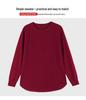 Women's 2025 Woodpecker Knitted Sweater: Fashionable Long Sleeve Autumn/Winter T-Shirt for Middle-Aged Mothers