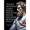 Marcus Aurelius Stoicism Inspirational Quote Posters and Prints Canvas Painting Wall Art  Picture for Room Home Office Decor