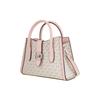 New MICHAEL KORS Gabby Canvas With Leather Handbags Shoulder Bag Crossbody Bag Small Size Women's Pink & Ivory Gray 35S3S5GS5B-POWDER-BLUSH-MULTI