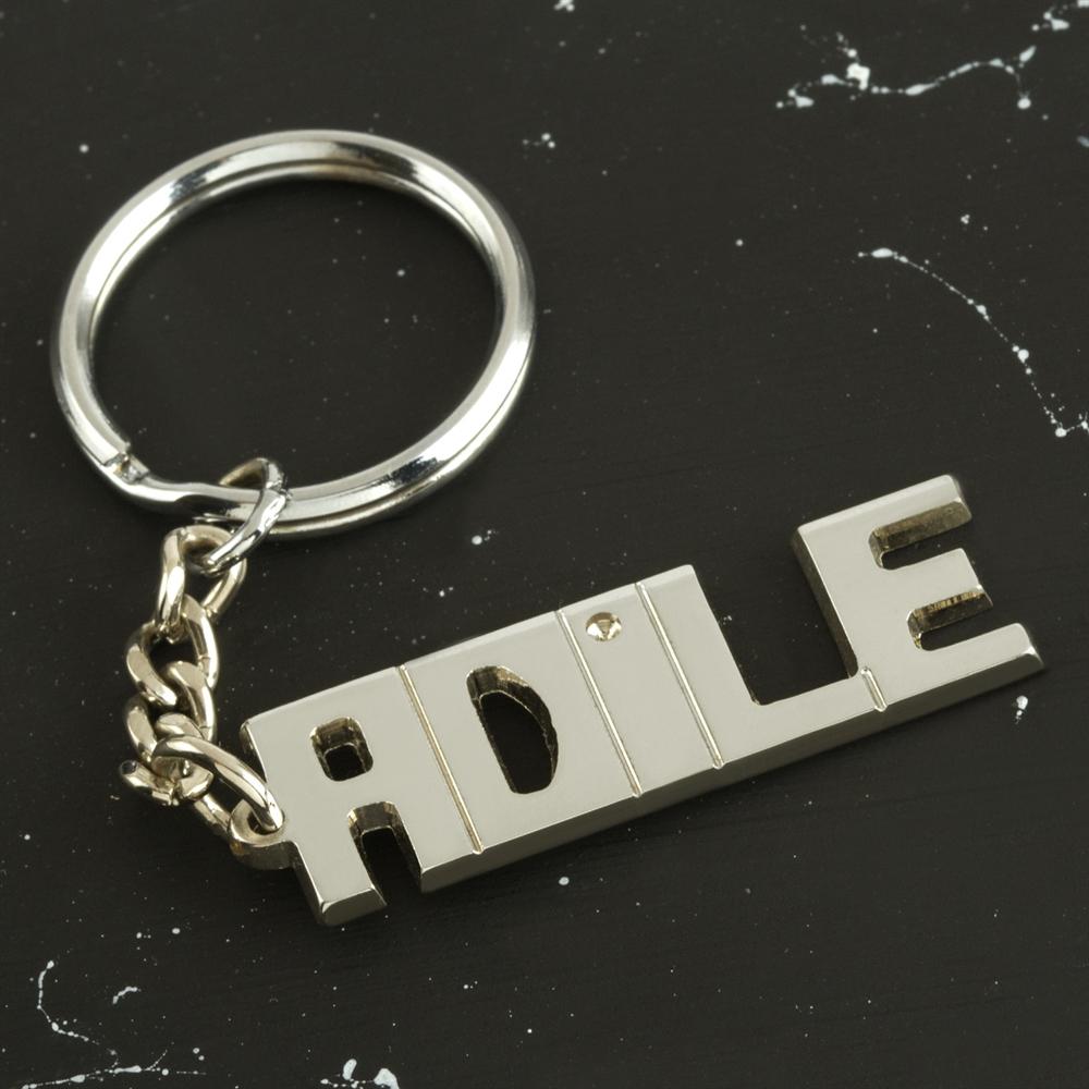 

Брелок с именем Адиле