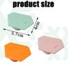 1pcs Magnetic Seam Guide For Sewing Machine Polygonal Anti-Curling Plastic Positioner Universal Positioning Sewing Accessories