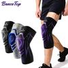 Bracetop 1 Pc Knee Brace Patella Protector Silicone Spring Knee Pad Basketball Running Compression Knee Support Sports Kneepads