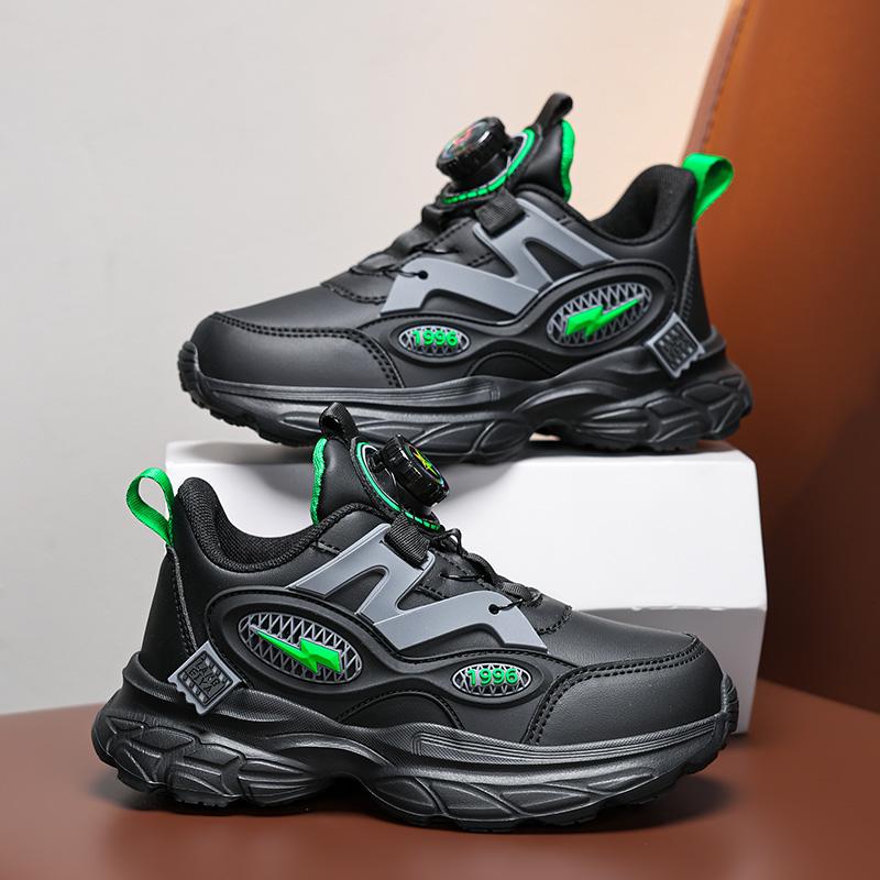 Children's Boys Running Shoes Lightweight Breathable Sports Sneakers for School Fashion Casual Walking Anti-Slip