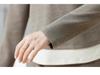 Women's Spring/Autumn 2025 Long Sleeve Lapel Sweatshirt & Straight Leg Pants Set