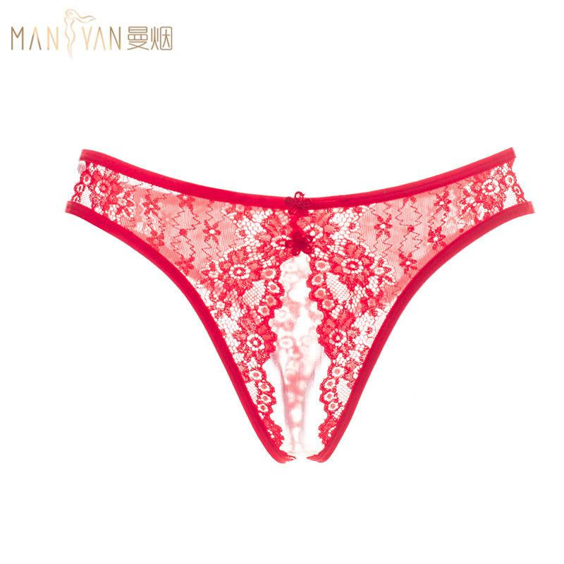 Manyan Sex Underwear Sexy Lace See-through Open Underwear Sex Underwear NK8245