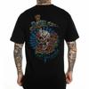Gothic Style Skull Art 3rd Eye Standard Punk Rock T-Shirt. Summer Cotton Short Sleeve O-Neck Mens T Shirt New S-3XL