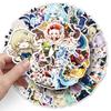 50 Cute Genshin Impact Graffiti Stickers for Game Decoration - Perfect for Water Cups, Mobile Phones & Computers